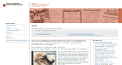 Desktop Screenshot of alex.onb.ac.at